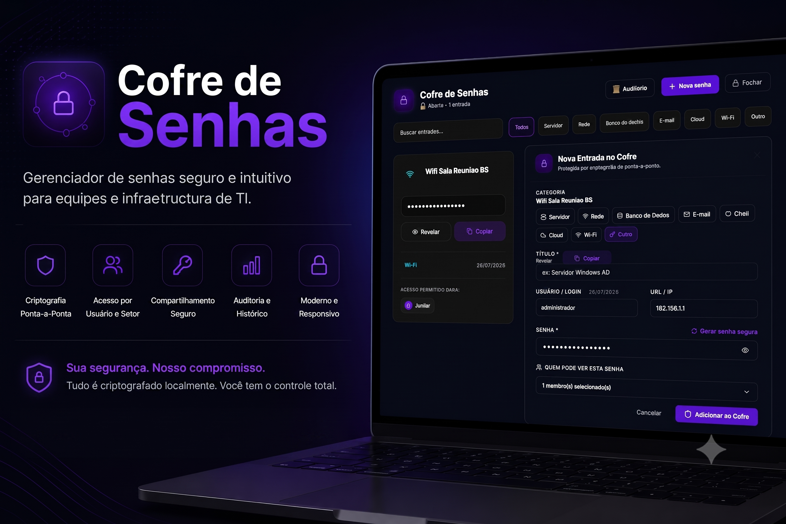 Cofre de Senhas (Vault)